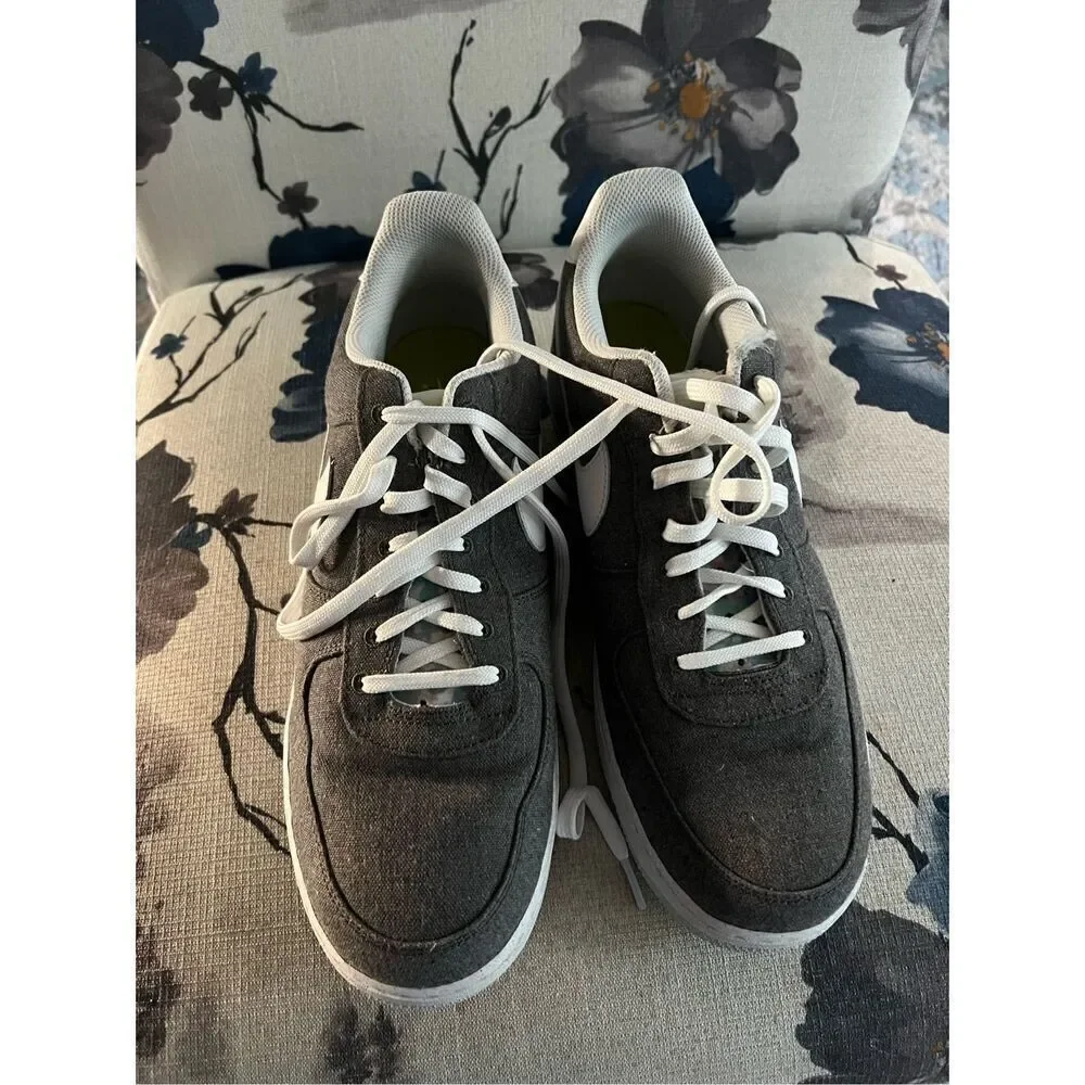 Nike Air Force 1 Low Recycled Canvas Men’s Size 13 Iron Grey CN0866-002